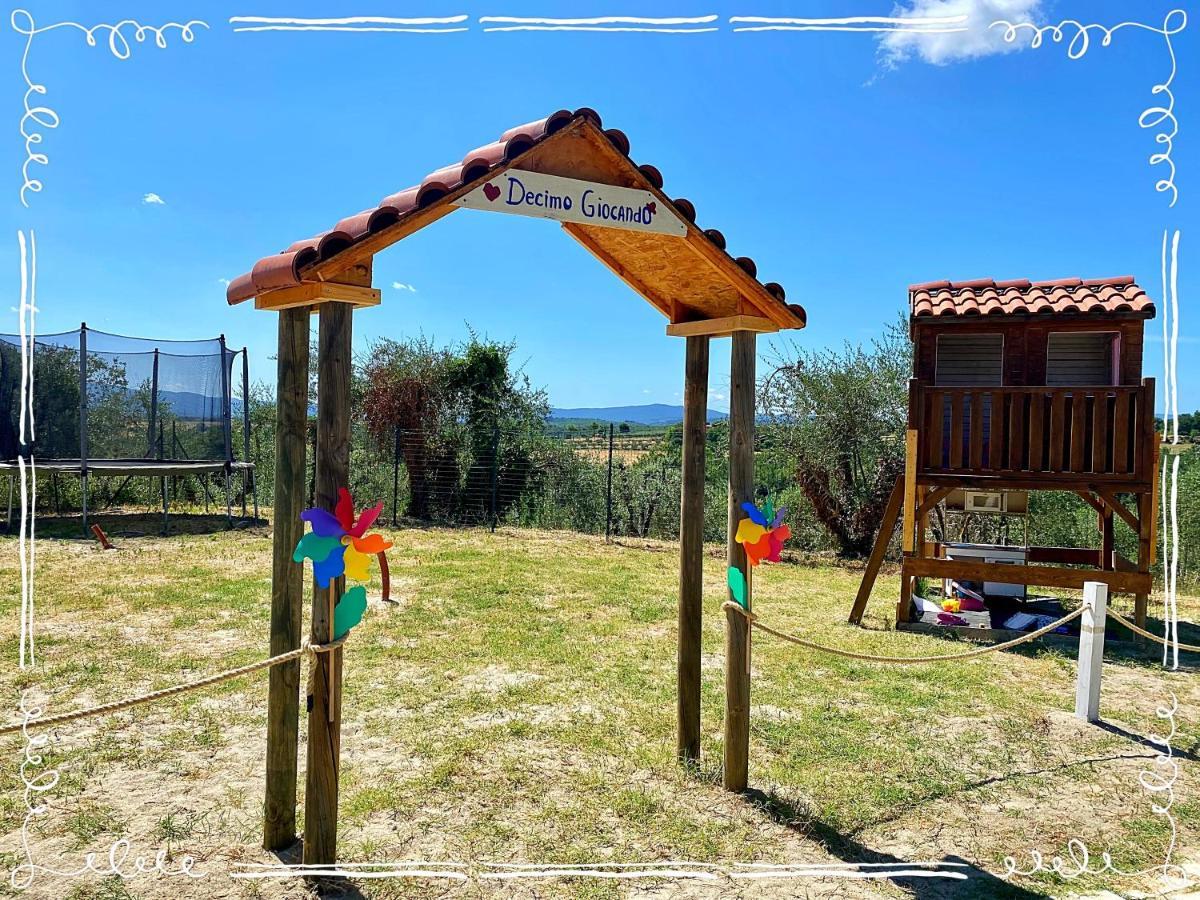 Tenuta Decimo - Villa Dini Сан-Джиминьяно Экстерьер фото